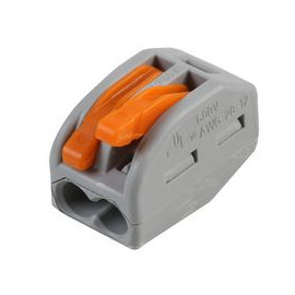222-412 ZŁĄCZKA UNIW. 2X4MM DR/LIN  WAGO