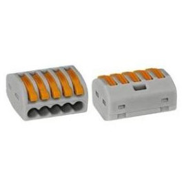 222-415 ZŁĄCZKA UNIWER. 5X4MM DR/LIN  WAGO