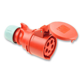 Gniazdo przenośne 16A 3P+Z+N 400V IP44 - PCE 215-6 „Shark“