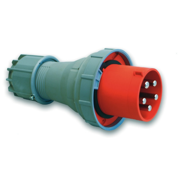 PCE 035-6 „Power Twist“ Wtyczka przenośna 63A 3P+Z+N 400V IP67
