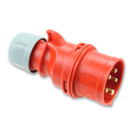 Wtyczka przenośna 16A 3P+Z+N 400V IP44 - „Shark“ 015-6 PCE