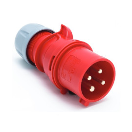 Wtyczka przenośna 32A 3P+Z 400V IP44 - „Shark“ 024-6 PCE