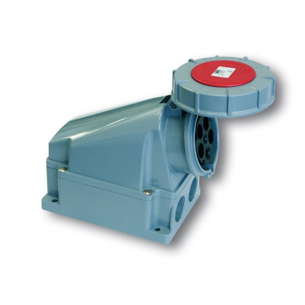 PCE 135-6 „Power Twist“ Gniazdo stałe 63A 3P+Z+N 400V IP67