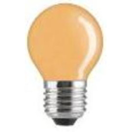 GE E27  15W 230V ŻAR.  KULISTA POMARAŃCZOWA 90528 $