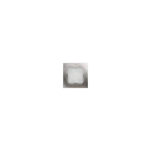Plafon kwadratowy 1xg9 (max40w) stal 14x14 Techno 10-73849 Candellux