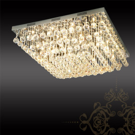 Plafon kwadratowy 20xG4(max20x20w)chrom Corda 9502/720 Sinus