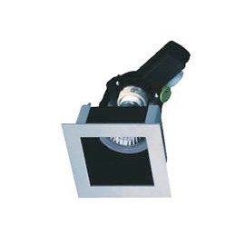 DIRECT 1 OPRAWA WPUSZCZANA SREBRNA GU10 50W
