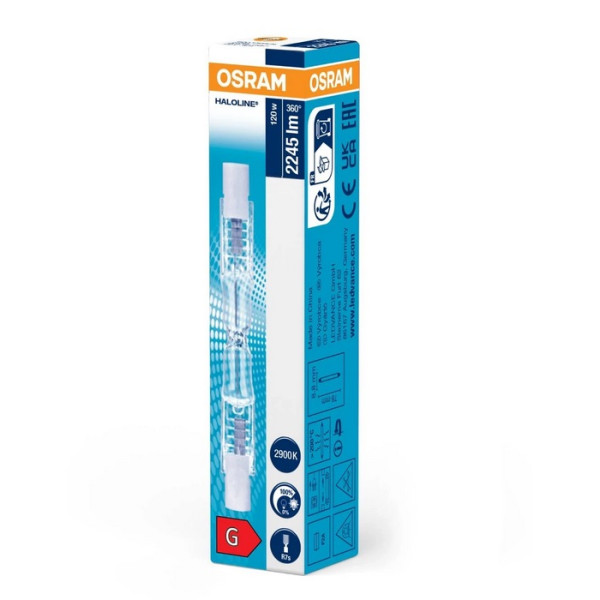 Żarówka halogenowa J-78 R7s - 120W (zamiennik 150W) 230V- 64695 ECO Haloline Osram