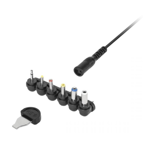 Zasilacz stabilizowany z regulacją 3V-12V, 1000mA 6 wtyków /URZ1153/ 1575