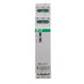 Przekaźnik bistabilny BIS-411 230V 16A, montaż na szynie DIN, F&F