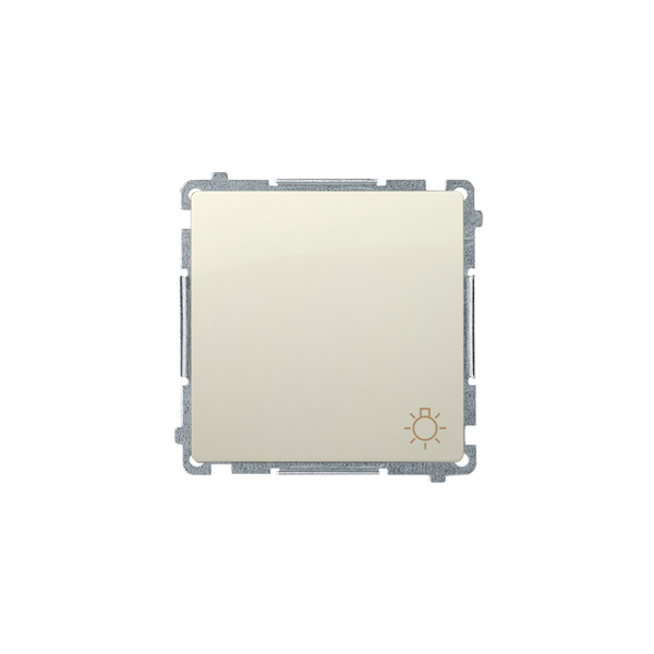BMS1.01/12 Przycisk "światło" (moduł) 10AX 250V, beżowy BASIC