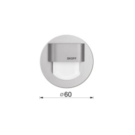 RUEDA MINI (ML-RM/K-WW) BIAŁY CIEPŁY / SZLIF - oprawa LED