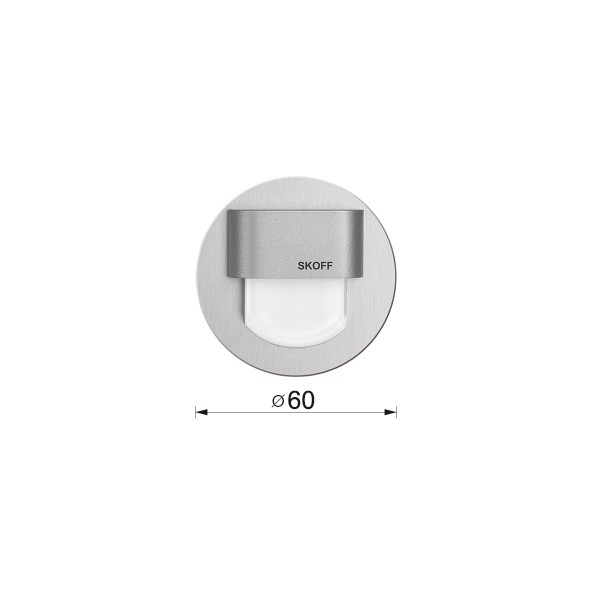 RUEDA MINI (ML-RM/K-WW) BIAŁY CIEPŁY / SZLIF - oprawa LED