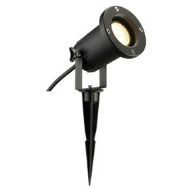 SLV227410 NAUTILUS SPIKE XL CZARNY, GU10 max. 11W, wraz z 1,5m przewód z wtyczką