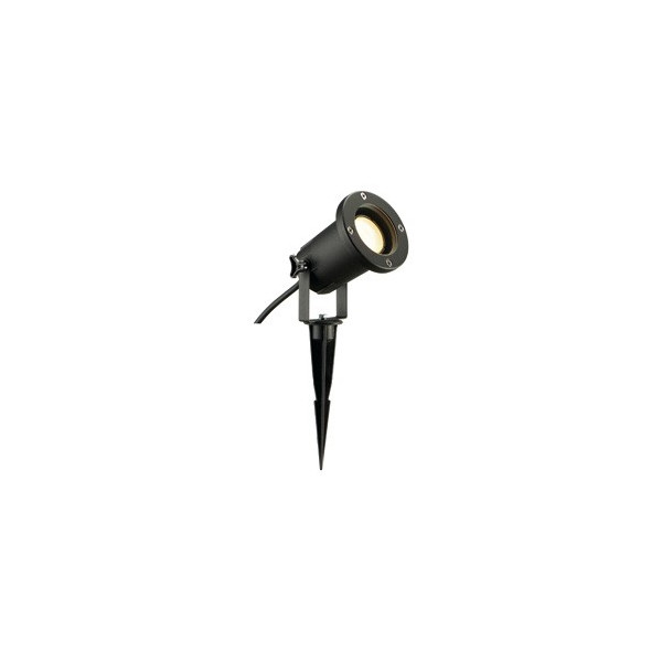 SLV227410 NAUTILUS SPIKE XL CZARNY, GU10 max. 11W, wraz z 1,5m przewód z wtyczką