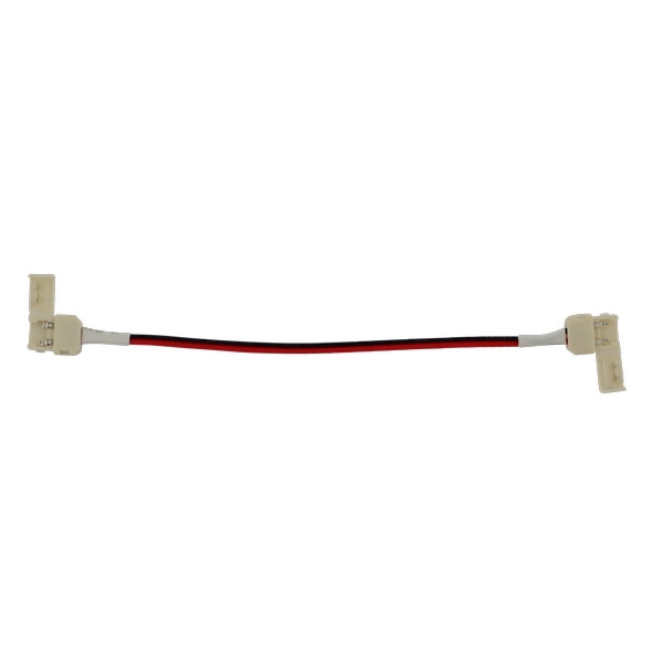Szybkozłączka do taśm LED 2pin-przewód-2pin 8mm IP20 obudowana ZB08-2PCP