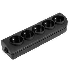 GN-50-2  GNIAZDO NOWE 5X2P+Z CZARNE