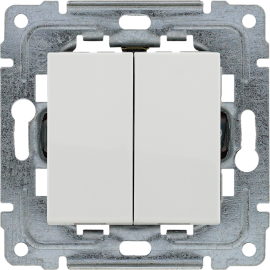 4504 15 ŁĄCZNIK ŚWIECZNIKOWY 16AX, 250V~ DANTE: BIAŁY