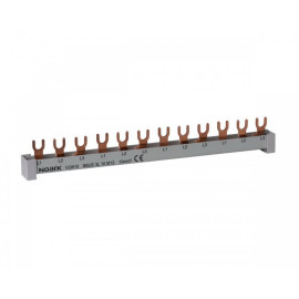 BBU 3L 10 M54 SZYNA ŁĄCZENIOWA 3-FAZ. / 10mm2 / 63A / 54moduły  1m 101448
