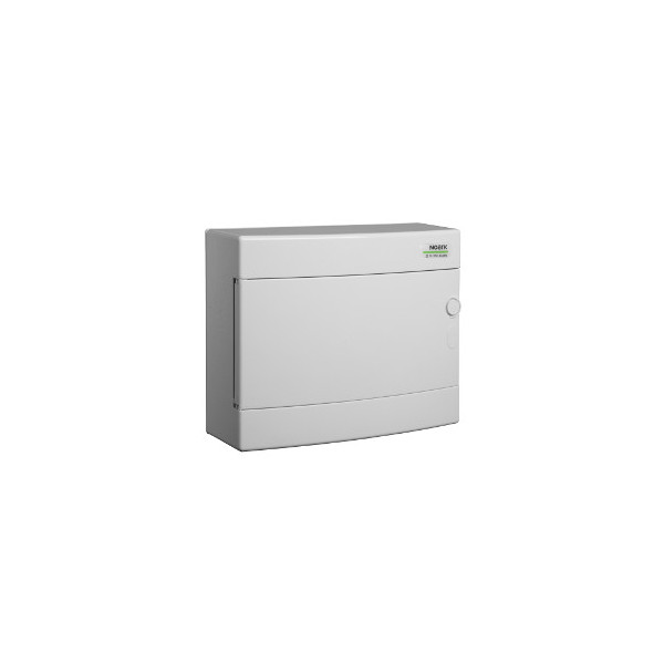 Rozdzielnica natynkowa 1x12 IP40 białe drzwi - PNS 12W 101505 Noark