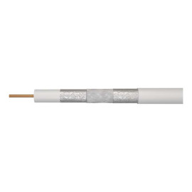 CB113 (100m) Kabel koncentryczny 75 Ohm / 1,13mm2 Cu /144x0,12mm CuSn/  śr. zew. 7,05mm / klasa A+ /  szpula 100m