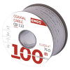 CB113 (100m) Kabel koncentryczny 75 Ohm / 1,13mm2 Cu /144x0,12mm CuSn/  śr. zew. 7,05mm / klasa A+ /  szpula 100m