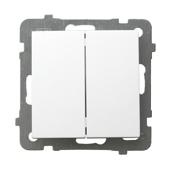 ŁP-10G/m/00 ŁĄCZNIK SCHODOWY PODWÓJNY BIAŁY AS