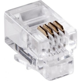 WTYK TELEF. MIKRO 4P 4C RJ11 /TEL0001/