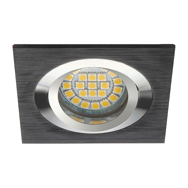 SEIDY CT-DTL50-B - oprawa podtynkowa - MR16 12V GU5,3 - KWADRAT - RUCHOMA - CZARNA $
