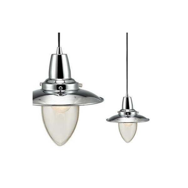 Lampa wisząca 1 płomienna 1xe27 (max40w) chrom STROMSTAD 105246 Markslojd