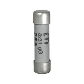 CH 8x32 gG 25A WKŁADKA TOPIKOWA CYLINDR. ZWŁOCZNA  002610013