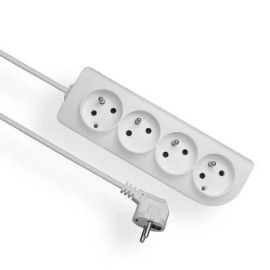 Przedłużacz 4 gniazda z uziemieniem, 2m - 4x2P+Z 10A 250V - PSN-402 Elgotech