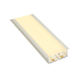 SLV213504 GLENOS ALU RECESSED PROFILE Z POKRYWĄ ALU ANOD.1m