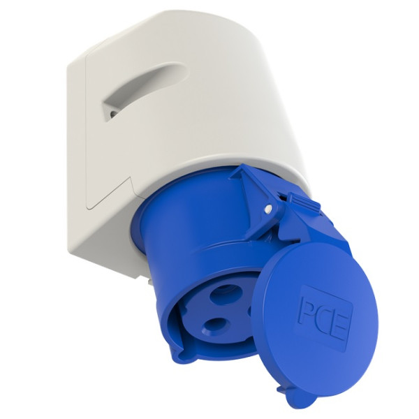 123-6 GNIAZDO STAŁE IP44 32A 2P+Z  230V