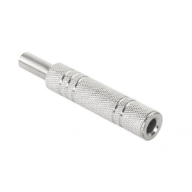 GNIAZDO JACK 6,3 STEREO METAL NA KABEL  /GNI0021/
