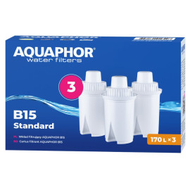 Wkład filtrujący Aquaphor B15 Standard 170 L, komplet 3 szt.