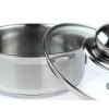 Garnek ze stali nierdzewnej z pokrywką 1,5L, 16cm - SSW CITI 410416