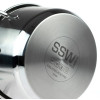 Garnek ze stali nierdzewnej z pokrywką 1,5L, 16cm - SSW CITI 410416