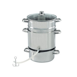 Sokownik 26cm , 8 l, szklana pokrywka, SWW 440026