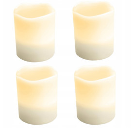 C11-BST-Y3 Świeczka dekoracyjna LED komplet 4 szt. CR2450 baterie w zestawie