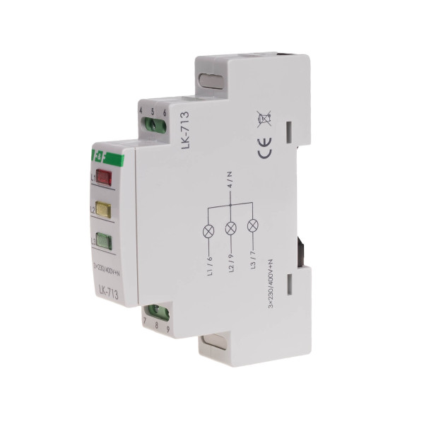 LK-713K Lampka sygnalizacyjna zasilania - trójfazowa