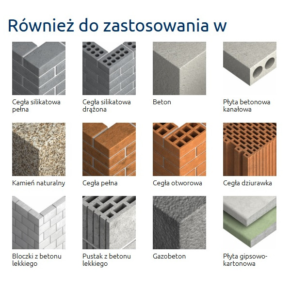 Kołek uniwersalny 4ALL fi 10 mm z wkrętem 6,0x60 mm 4ALL-10+6060 (opak.25 szt.)
