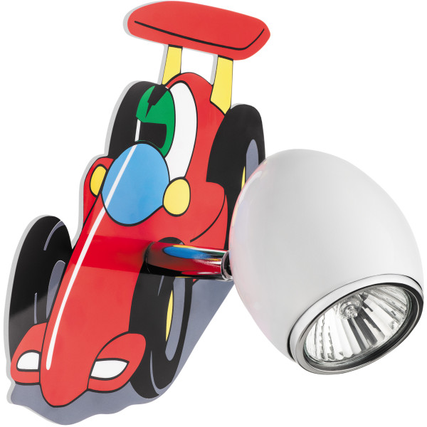 Kinkiet 1 płomienny 1xgu10(max50w)dziecięcy Car2106102 Britop