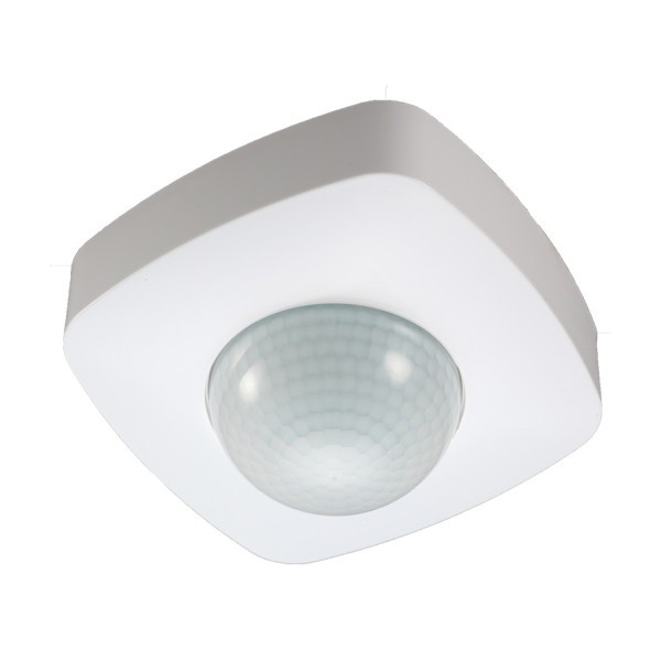 Czujnik ruchu 360st. z funkcją obecności - 2000W, IP20, zasięg 20m, biały - SES07WH Bemko