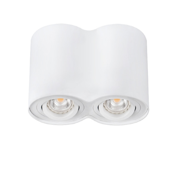Oprawa natynkowa tuba GU10x2 biała - BORD DLP-250-W Kanlux
