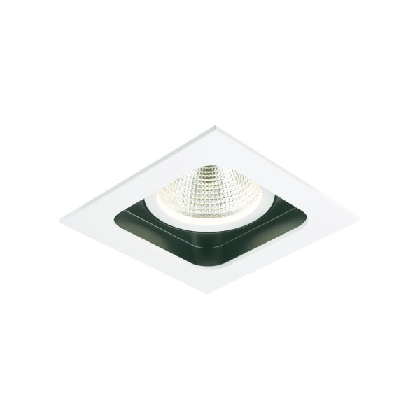 MISTIC MINI QUAD - oprawa podtynkowa - MR16 12V GU5,3 - KWADRAT STAŁA  - WHITE/BLACK 
MSTC-05355560