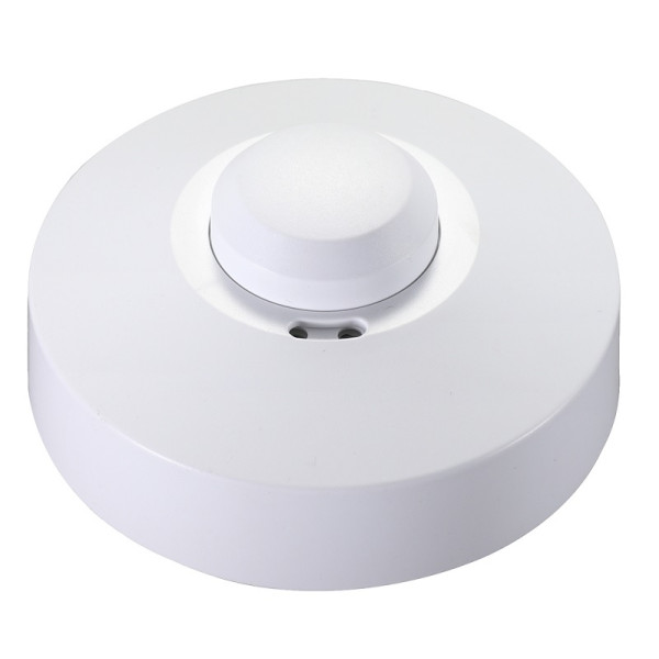 Czujnik ruchu 360st. mikrofalowy - 1200W, IP20, zasięg 8m, biały - SES60WH Bemko