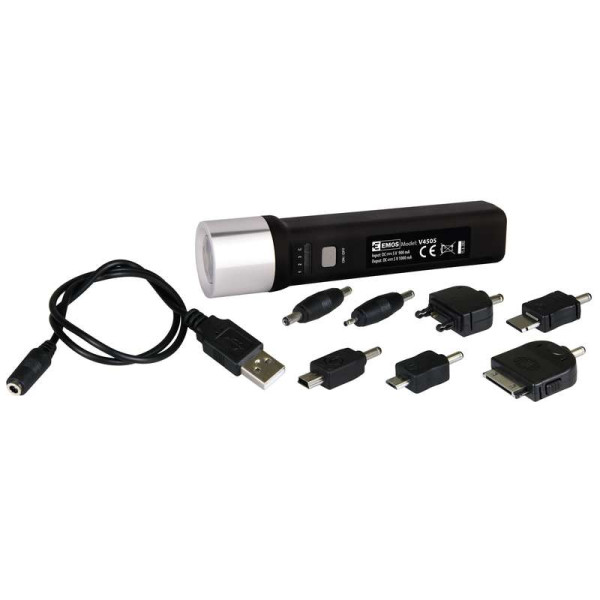 V4505B ŁADOWARKA AWARYJNA 2,2Ah + LATARKA