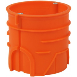 Puszka podtynkowa 60mm, głęboka, łączona, z wkrętami - ZZ60DFw Simet