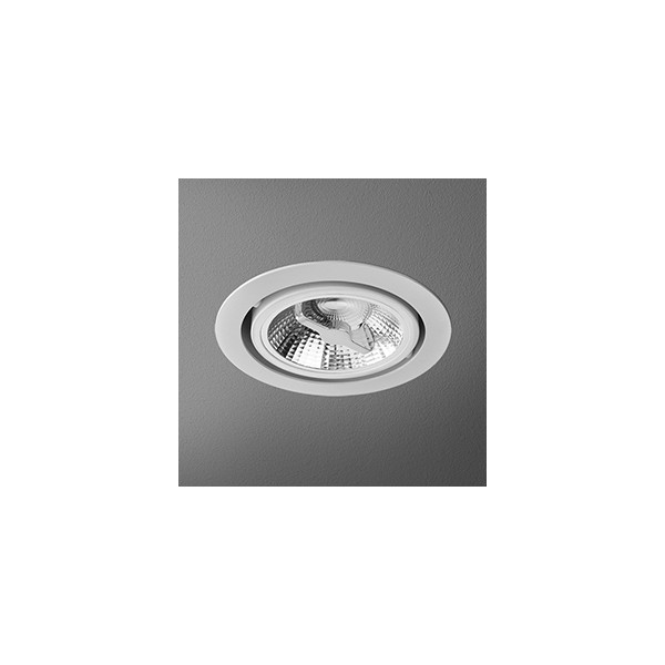 Oprawa wpuszczana okrągła 1xgu10(max75w) czarna Ring 111 230v 37162-02 Aquaform